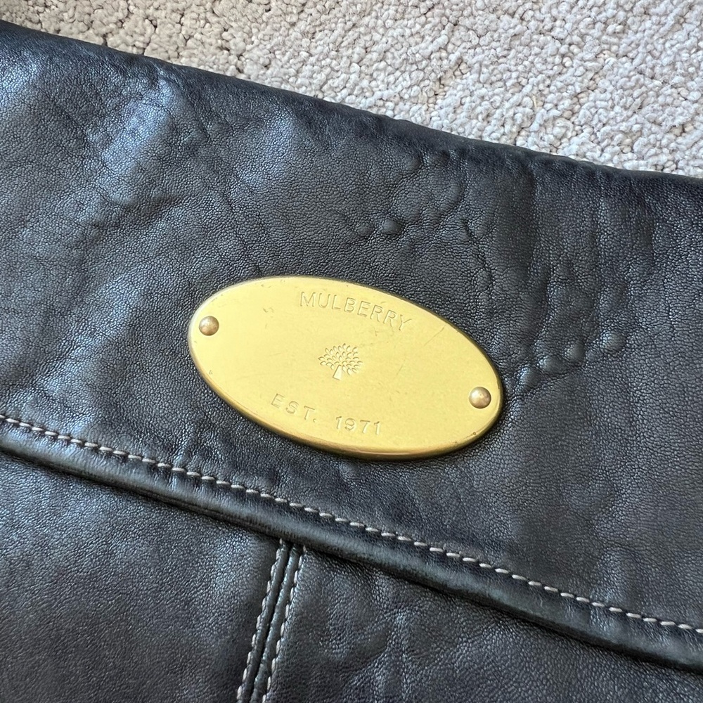 Mulberry Hayden Small Shoulder Plonge Lambskin - Picture 9 of 16